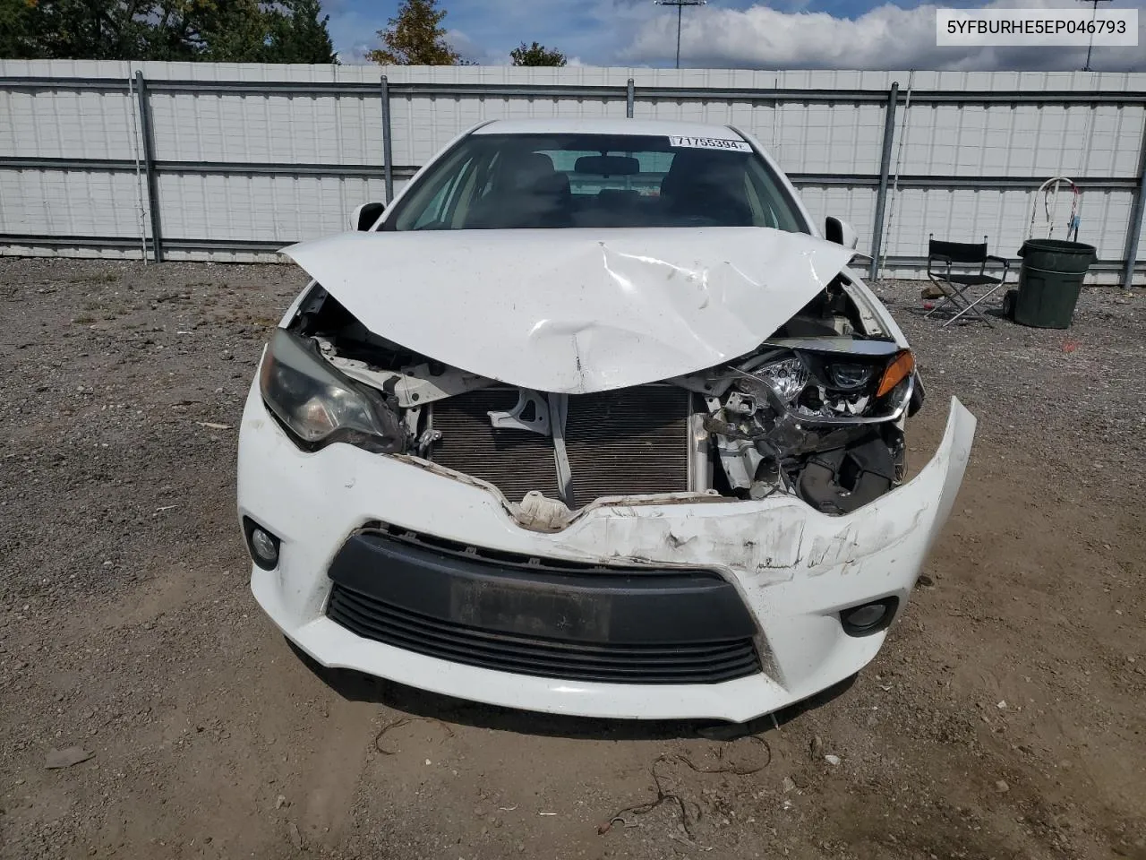 5YFBURHE5EP046793 2014 Toyota Corolla L