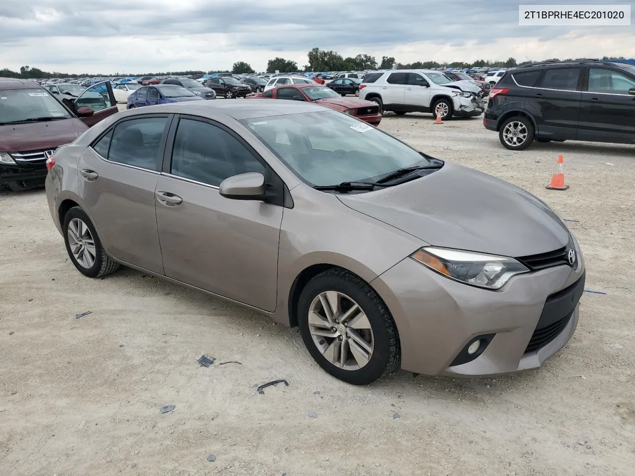 2014 Toyota Corolla Eco VIN: 2T1BPRHE4EC201020 Lot: 71785234