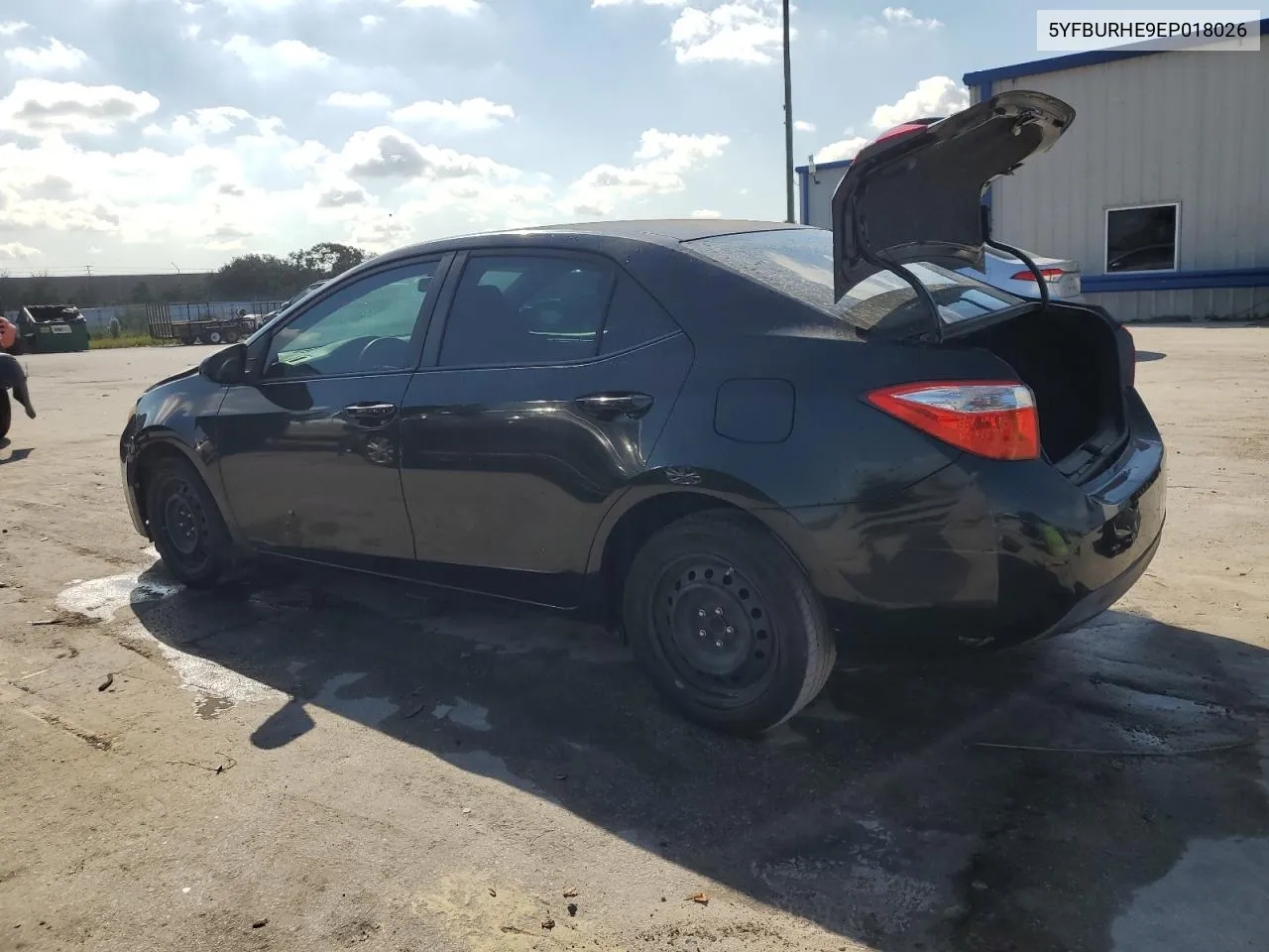 5YFBURHE9EP018026 2014 Toyota Corolla L