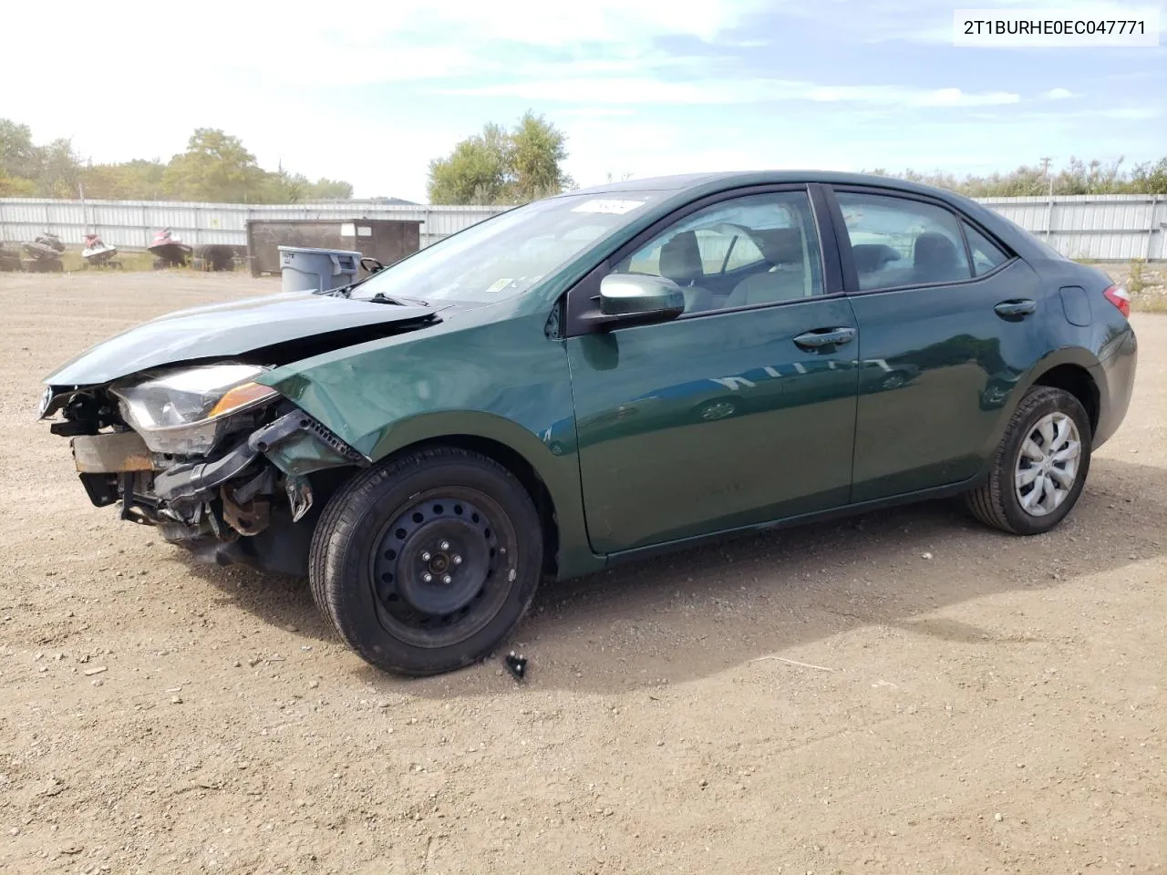 2014 Toyota Corolla L VIN: 2T1BURHE0EC047771 Lot: 71844914