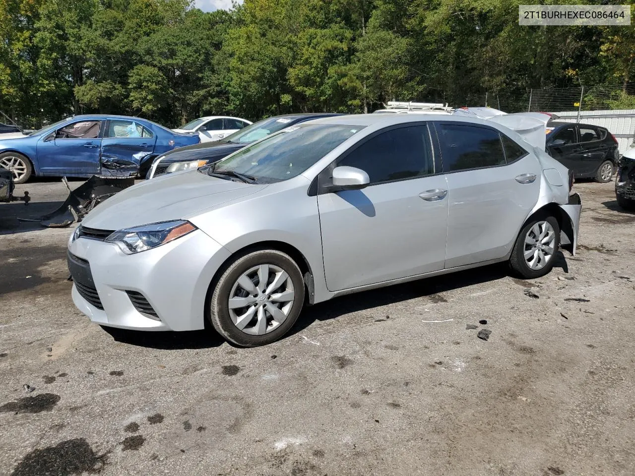 2014 Toyota Corolla L VIN: 2T1BURHEXEC086464 Lot: 71865604