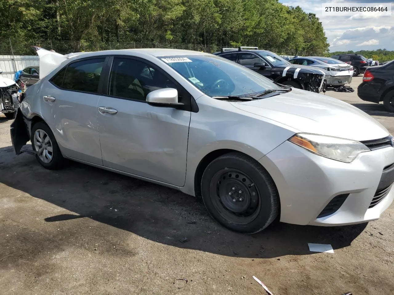 2014 Toyota Corolla L VIN: 2T1BURHEXEC086464 Lot: 71865604