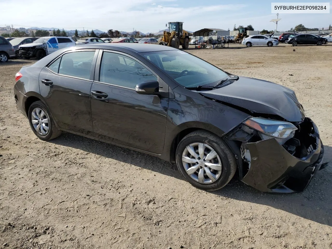 2014 Toyota Corolla L VIN: 5YFBURHE2EP098284 Lot: 71874934