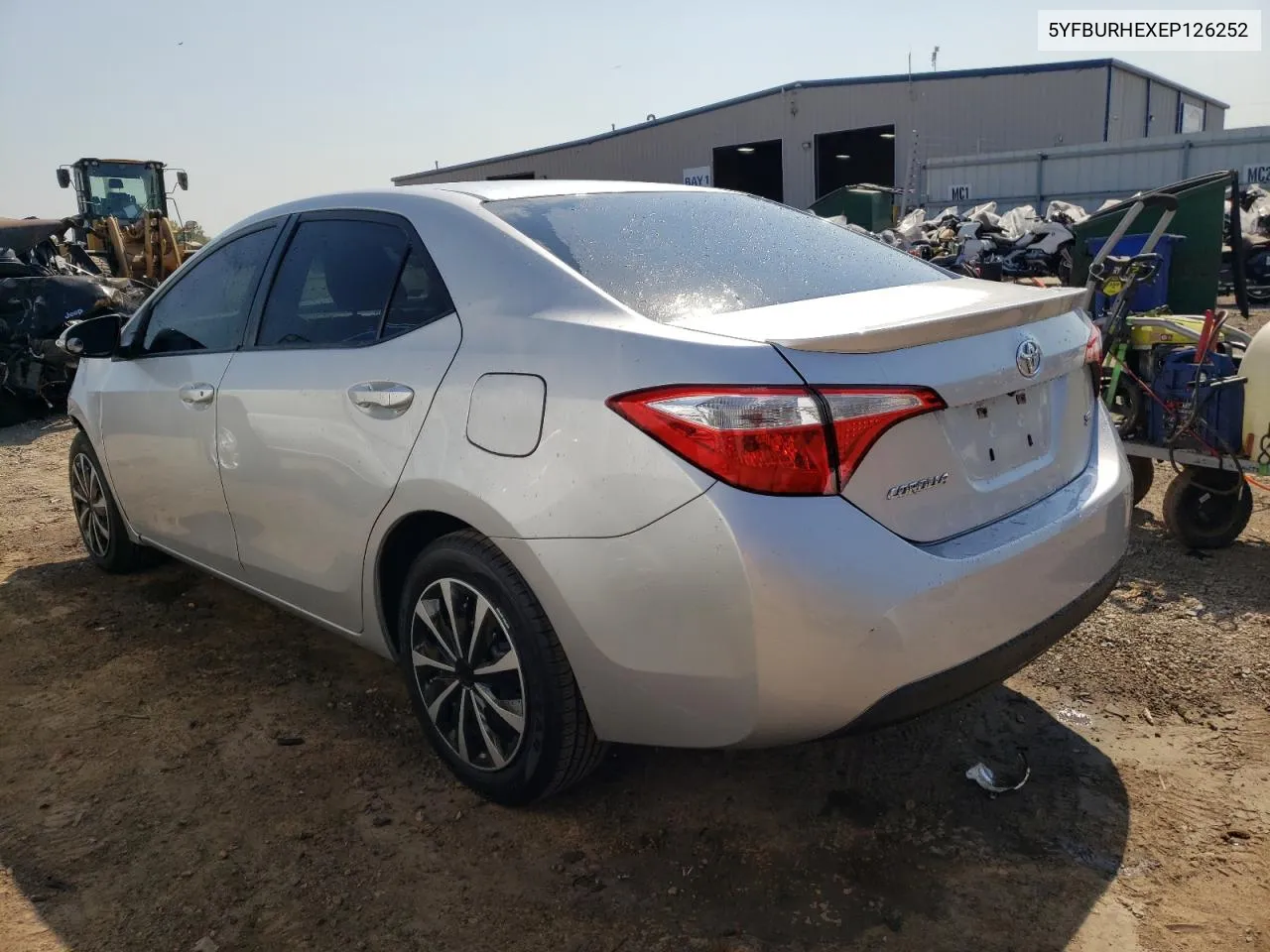 2014 Toyota Corolla L VIN: 5YFBURHEXEP126252 Lot: 71876374