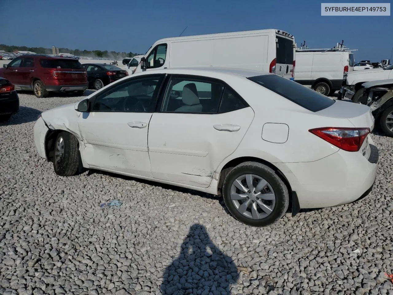 2014 Toyota Corolla L VIN: 5YFBURHE4EP149753 Lot: 71909764