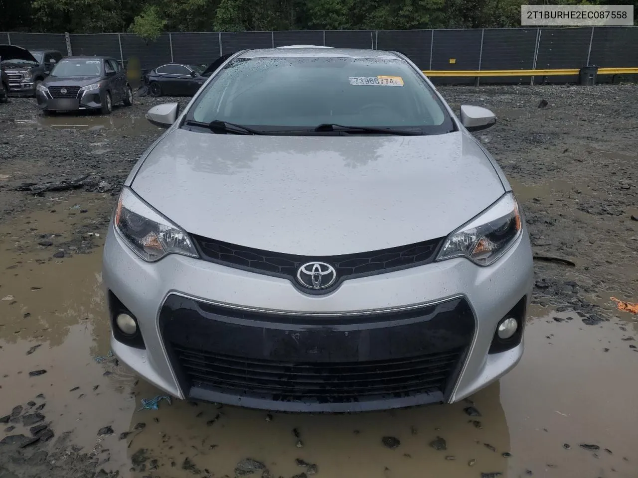 2014 Toyota Corolla L VIN: 2T1BURHE2EC087558 Lot: 71966774