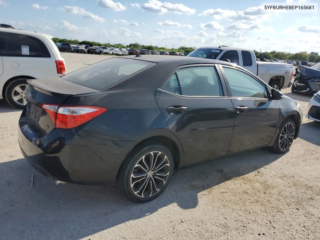 2014 Toyota Corolla L VIN: 5YFBURHE8EP165681 Lot: 72042804