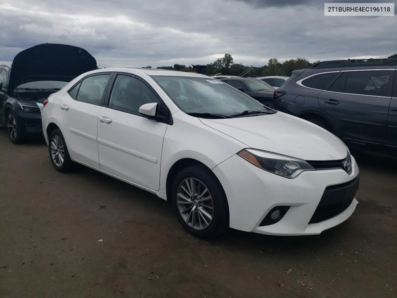 2014 Toyota Corolla L VIN: 2T1BURHE4EC196118 Lot: 72057104