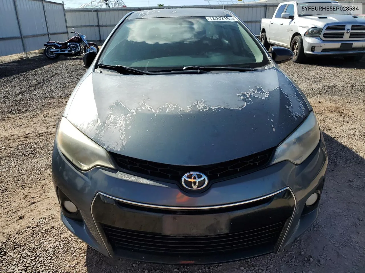 2014 Toyota Corolla L VIN: 5YFBURHE5EP028584 Lot: 72082164