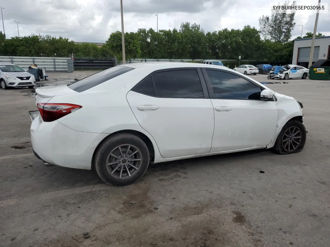 2014 Toyota Corolla L VIN: 5YFBURHE5EP030965 Lot: 72133034