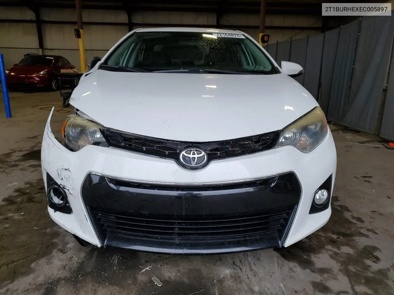 2014 Toyota Corolla L VIN: 2T1BURHEXEC005897 Lot: 72164874