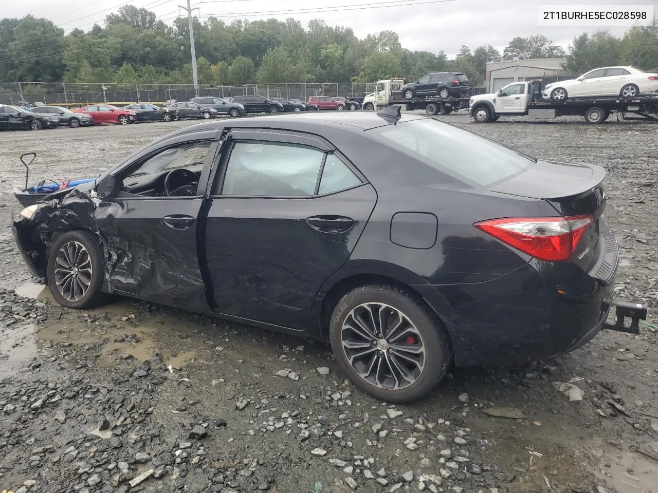 2014 Toyota Corolla L VIN: 2T1BURHE5EC028598 Lot: 72223334