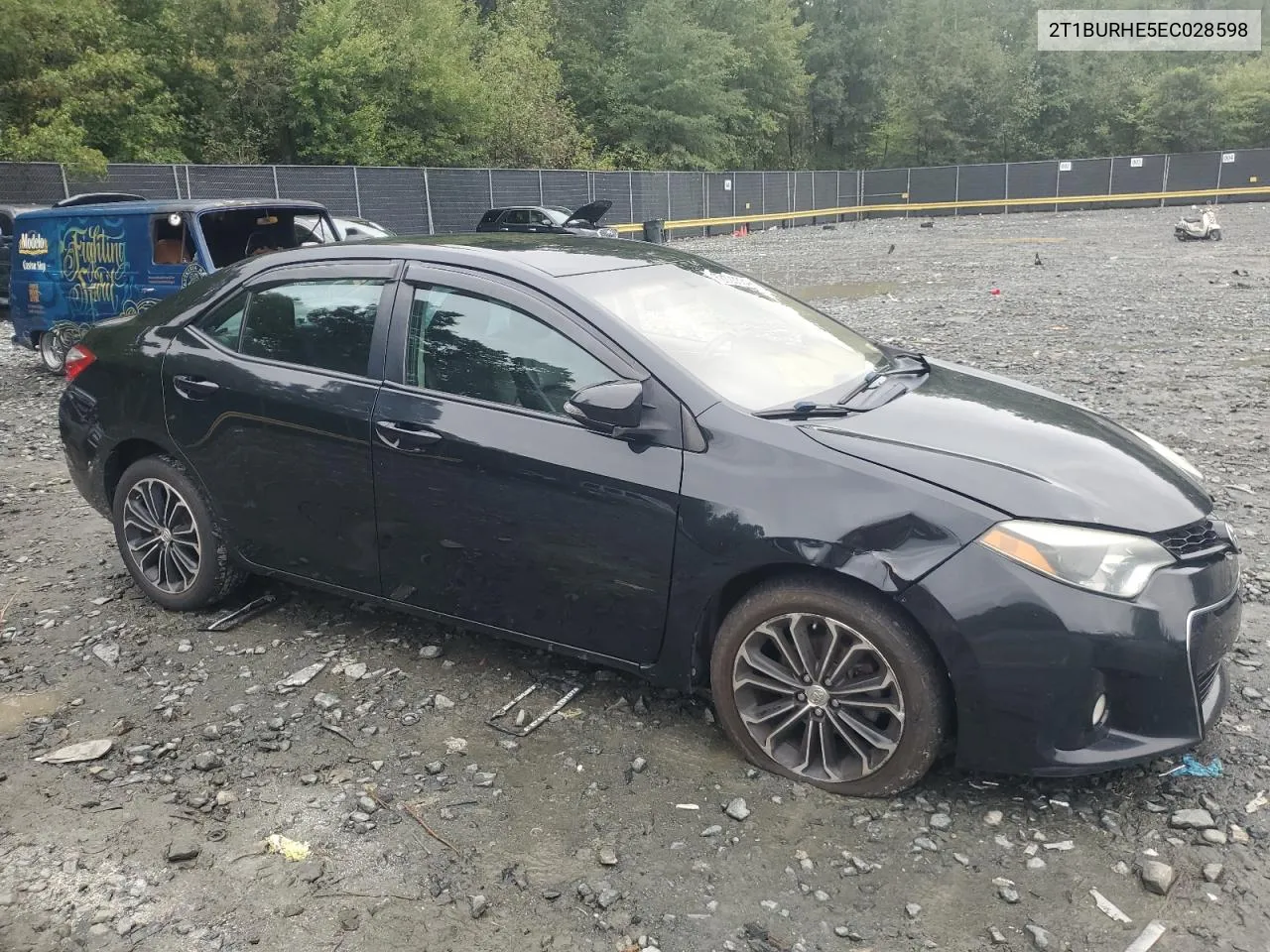 2014 Toyota Corolla L VIN: 2T1BURHE5EC028598 Lot: 72223334