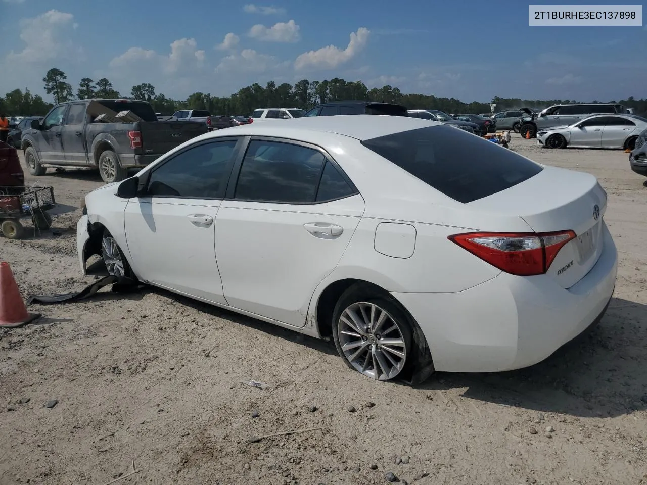 2T1BURHE3EC137898 2014 Toyota Corolla L