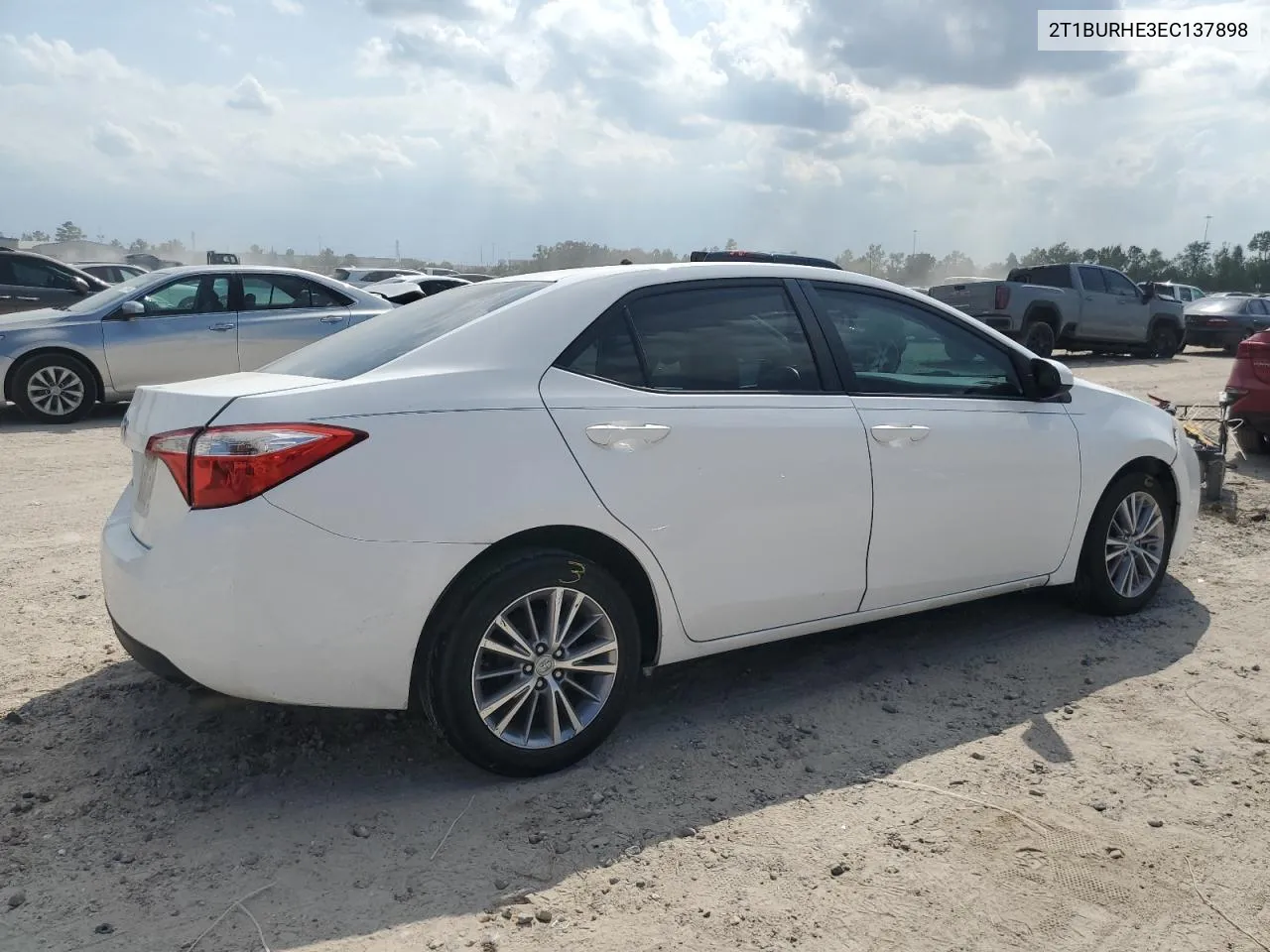 2014 Toyota Corolla L VIN: 2T1BURHE3EC137898 Lot: 72331524