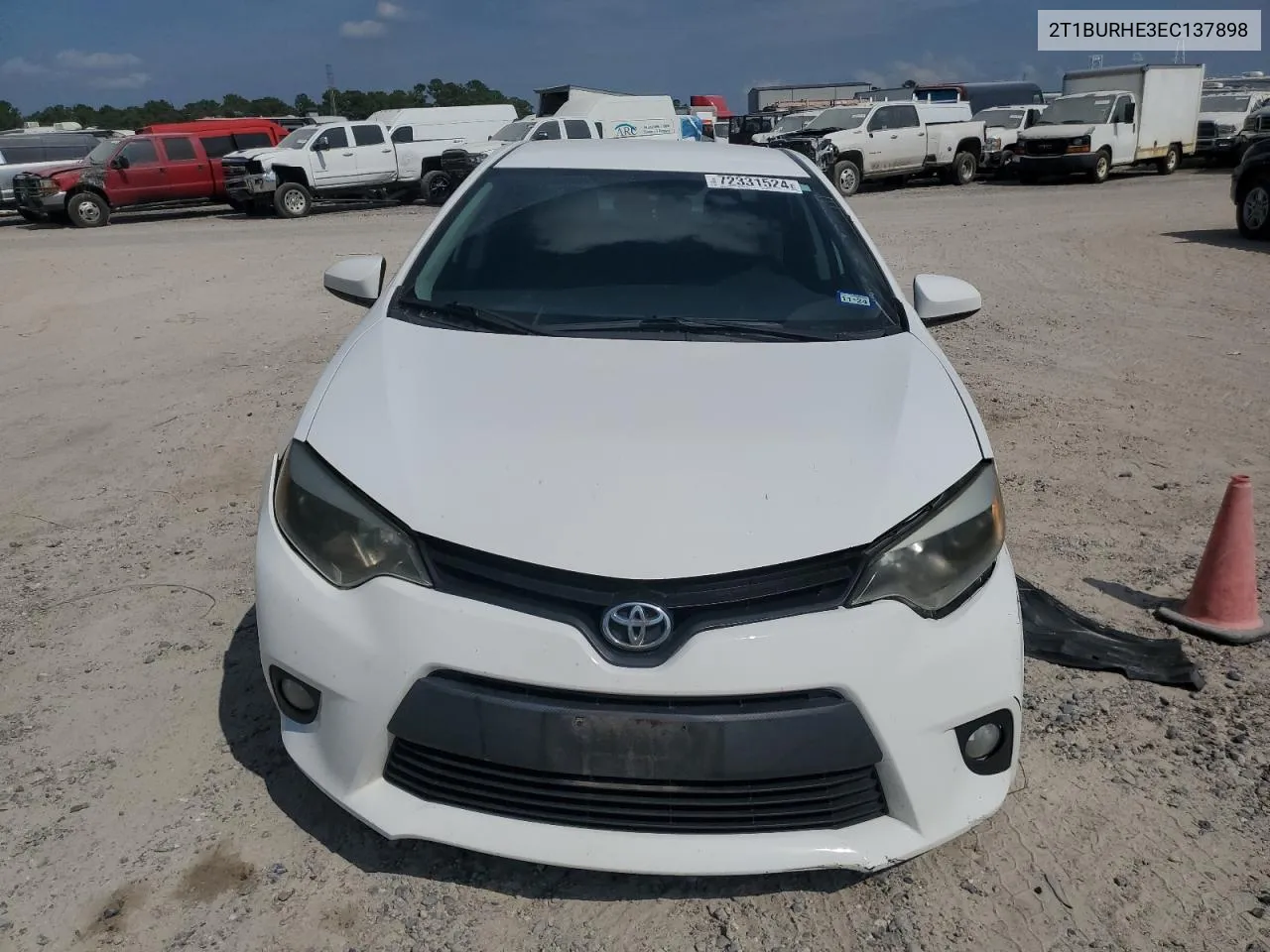 2T1BURHE3EC137898 2014 Toyota Corolla L