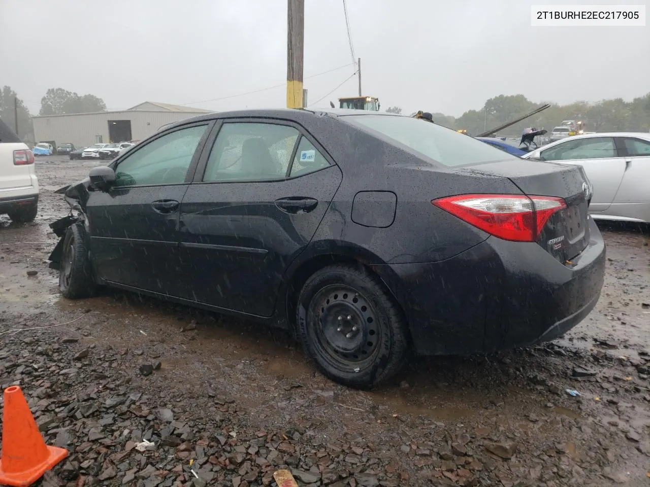 2014 Toyota Corolla L VIN: 2T1BURHE2EC217905 Lot: 72621974