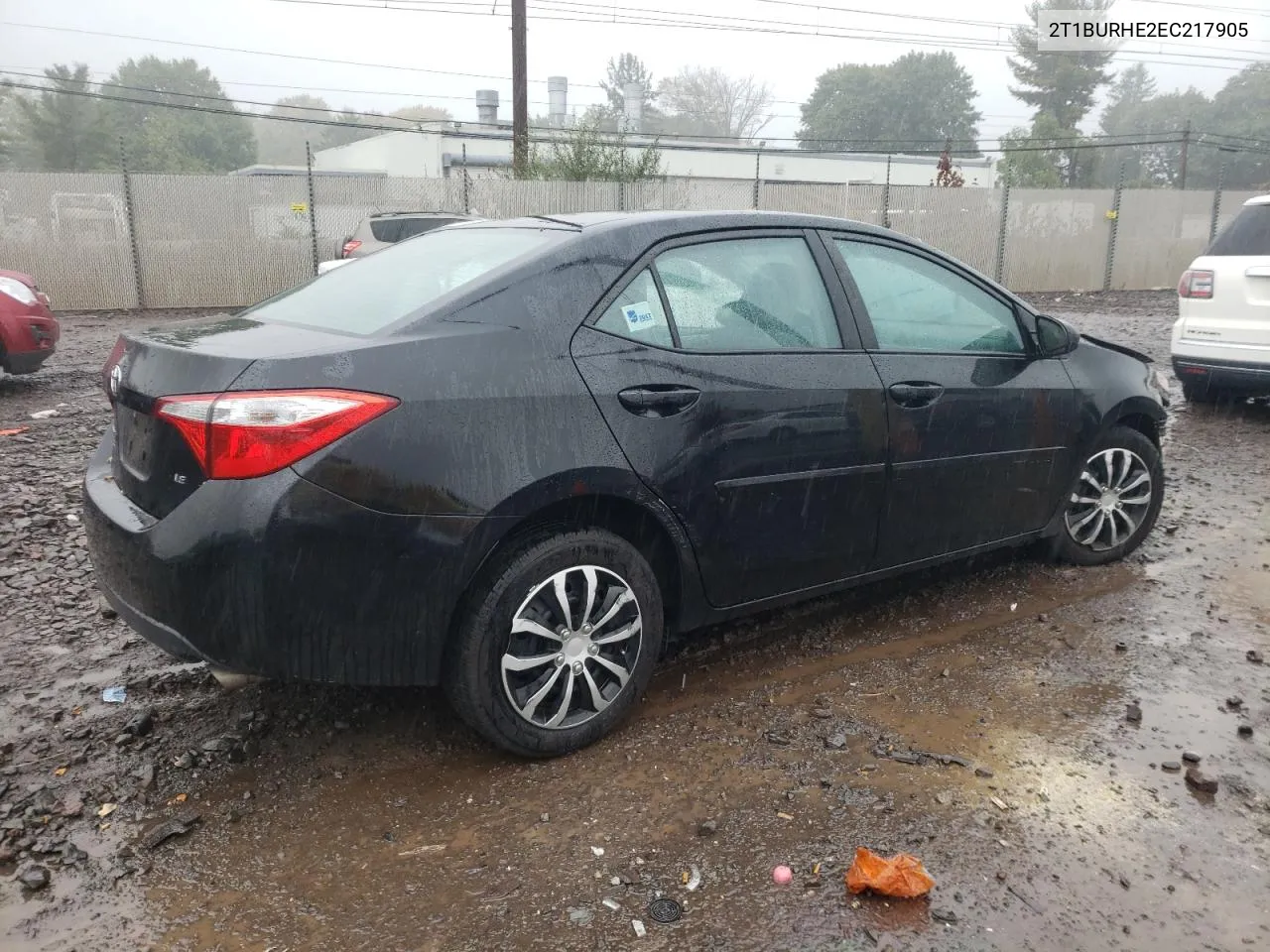 2014 Toyota Corolla L VIN: 2T1BURHE2EC217905 Lot: 72621974