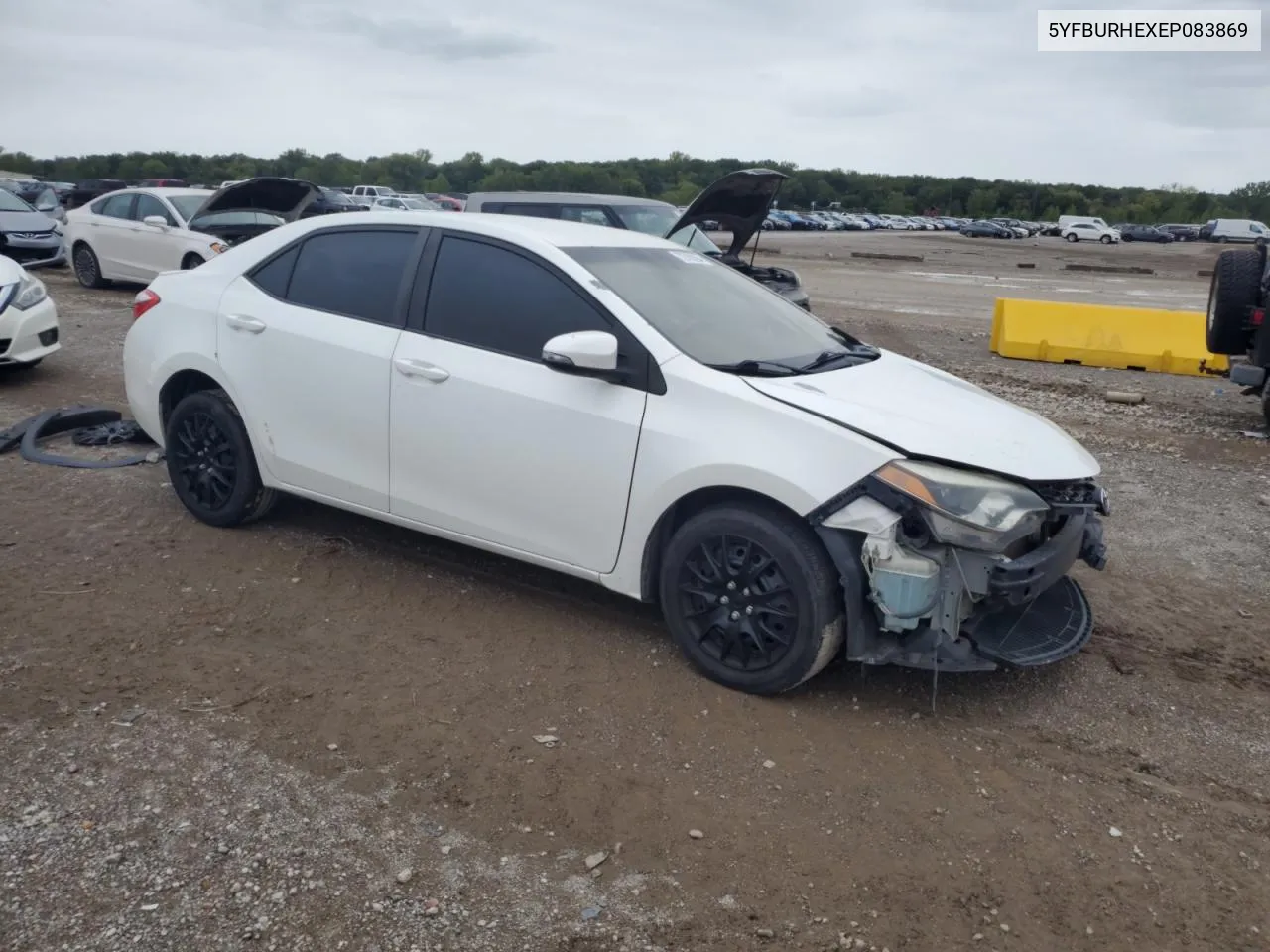 2014 Toyota Corolla L VIN: 5YFBURHEXEP083869 Lot: 72760394