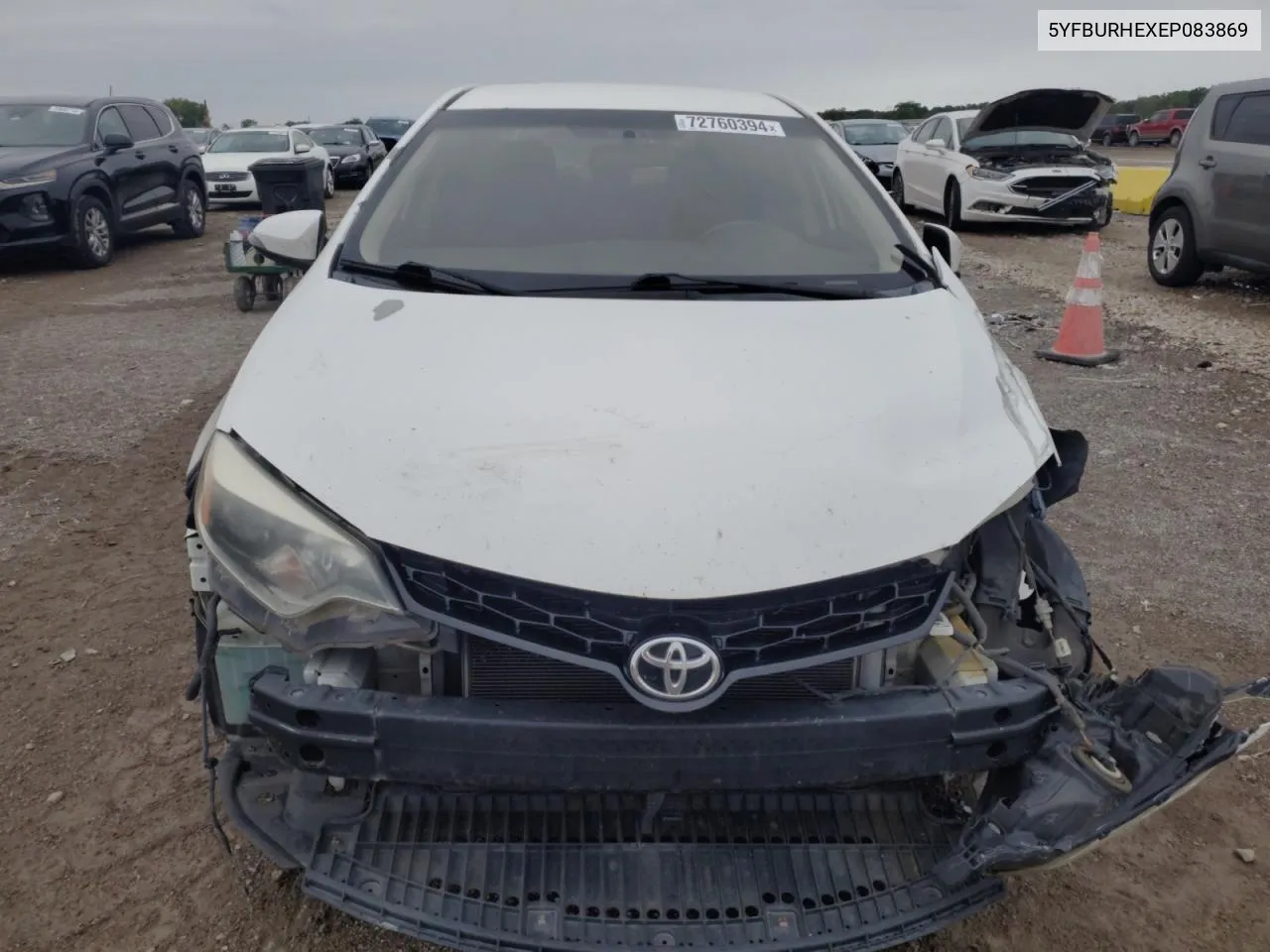 5YFBURHEXEP083869 2014 Toyota Corolla L