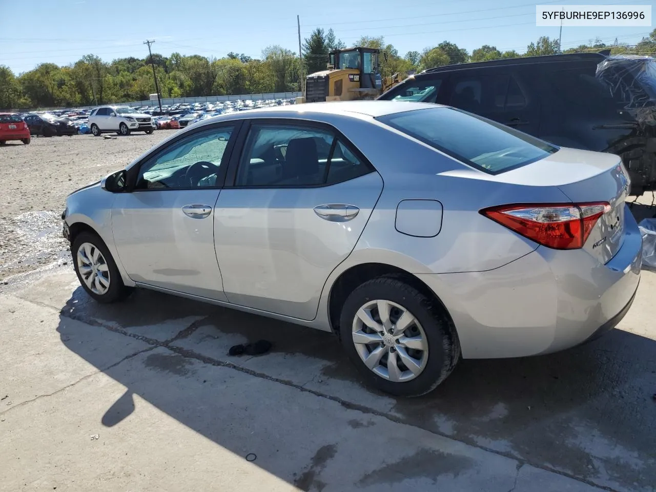 2014 Toyota Corolla L VIN: 5YFBURHE9EP136996 Lot: 72799444