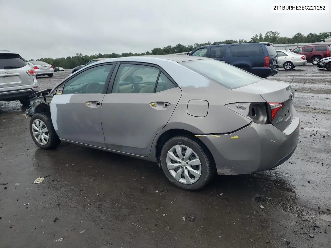 2014 Toyota Corolla L VIN: 2T1BURHE3EC221252 Lot: 72941114