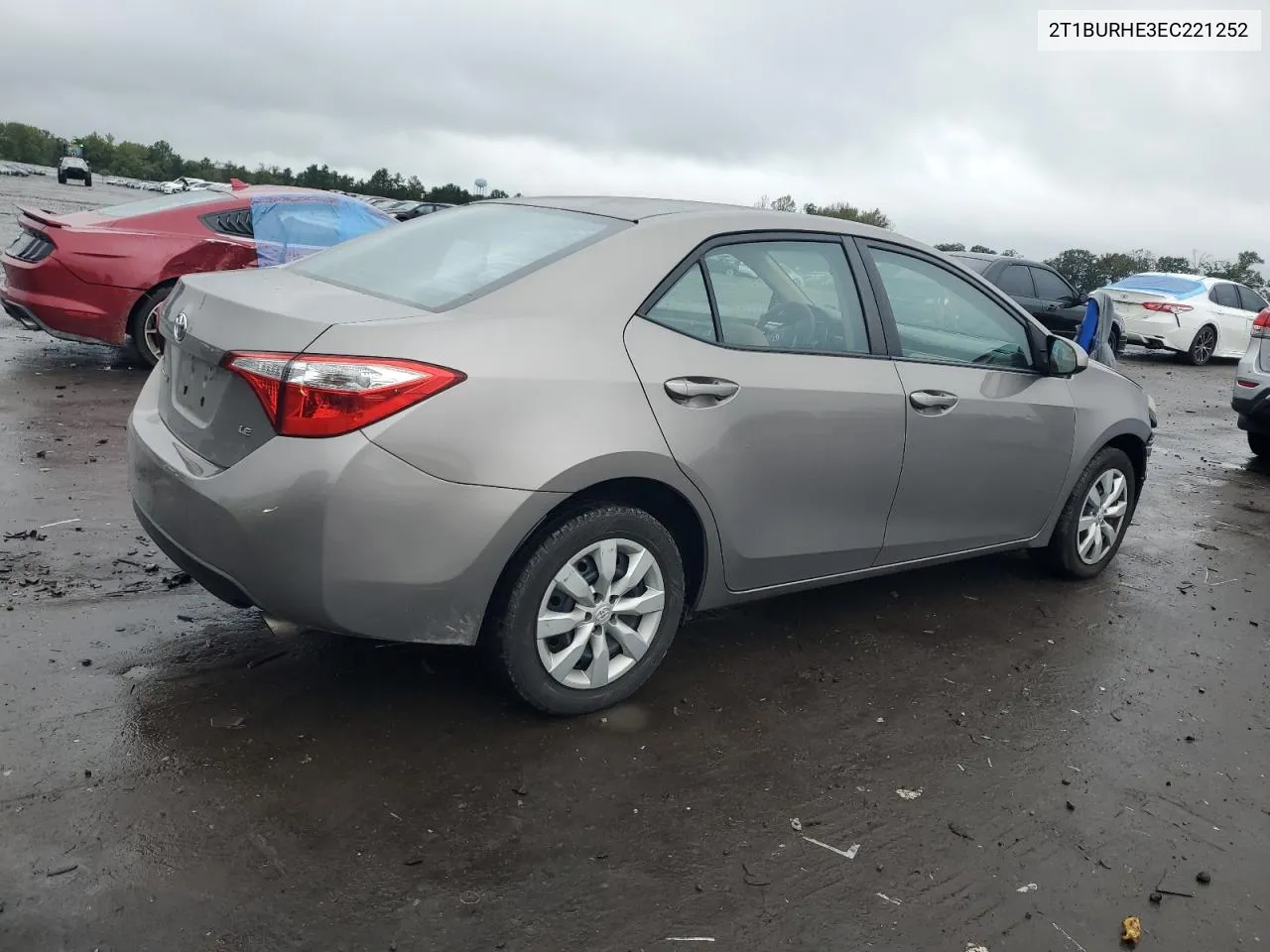 2T1BURHE3EC221252 2014 Toyota Corolla L