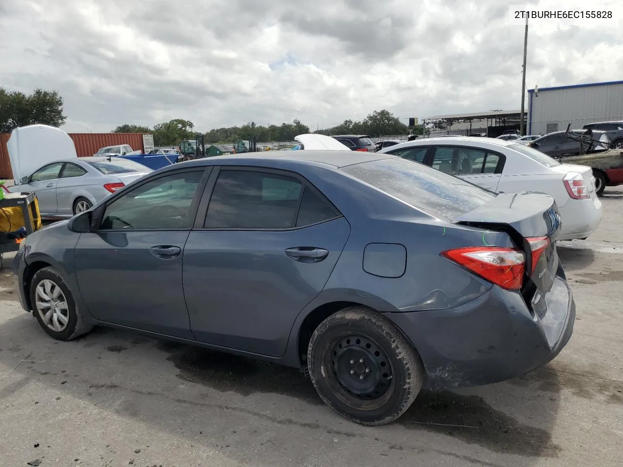 2014 Toyota Corolla L VIN: 2T1BURHE6EC155828 Lot: 72957674