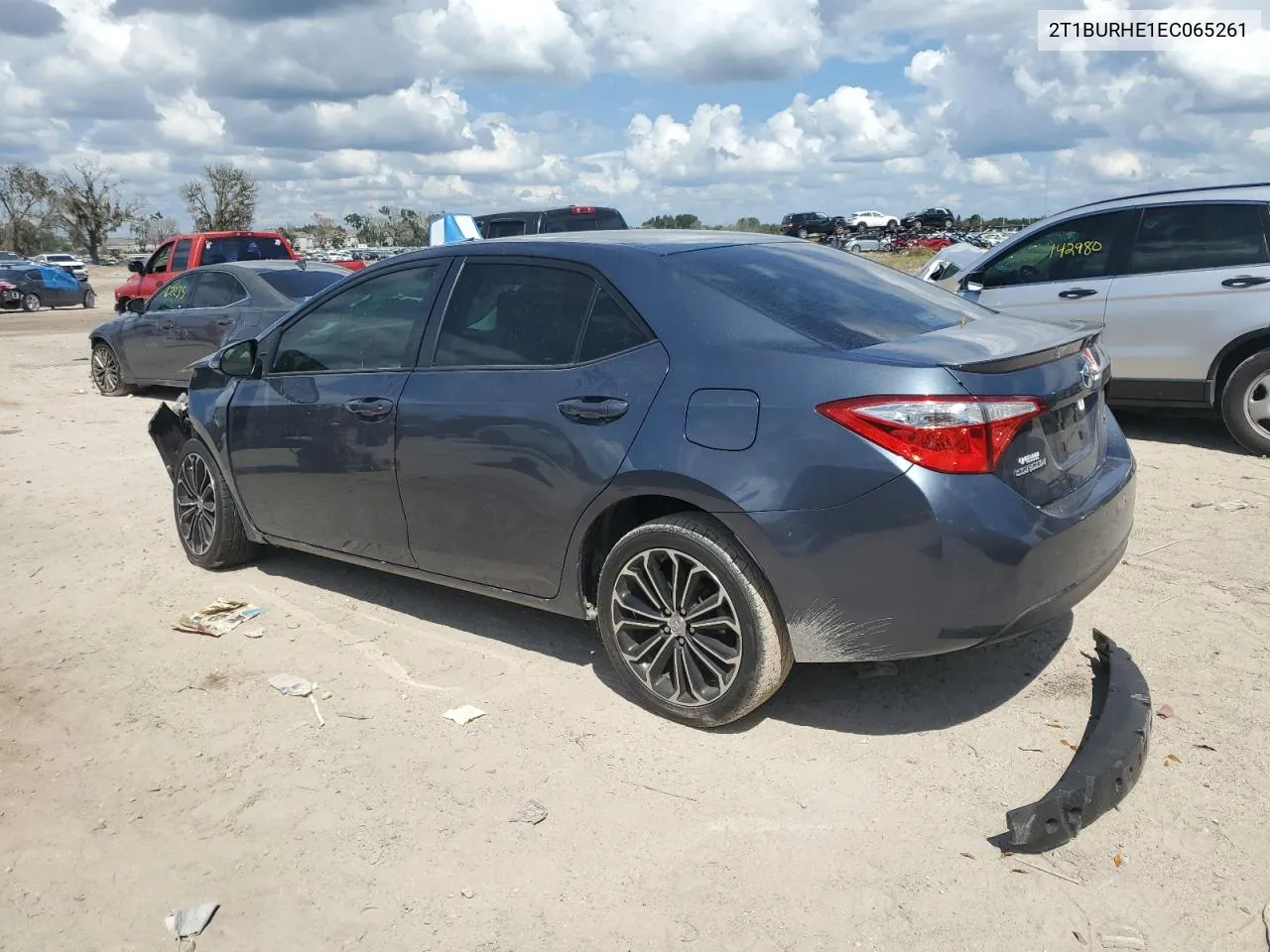 2014 Toyota Corolla L VIN: 2T1BURHE1EC065261 Lot: 73016654