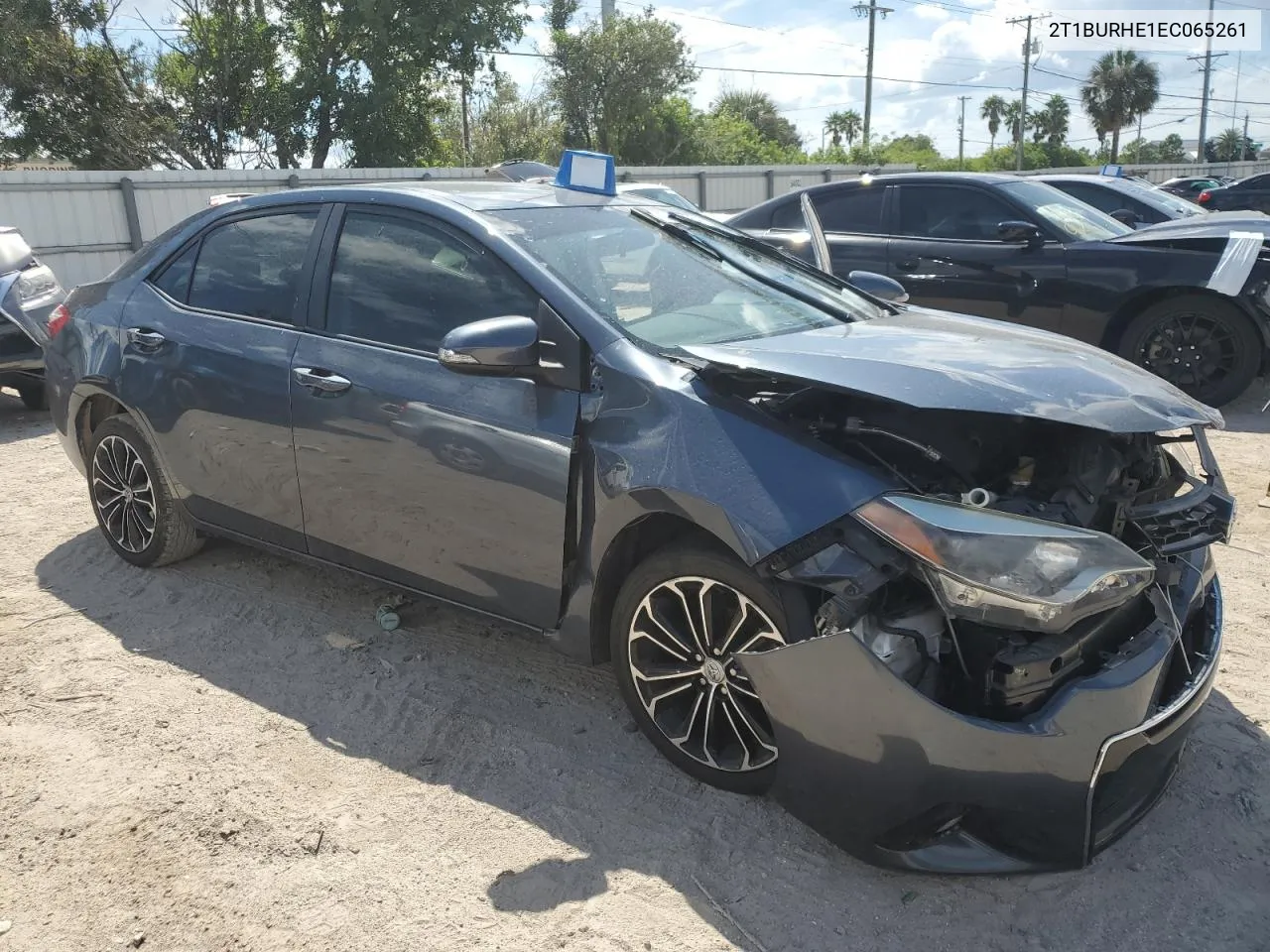 2014 Toyota Corolla L VIN: 2T1BURHE1EC065261 Lot: 73016654