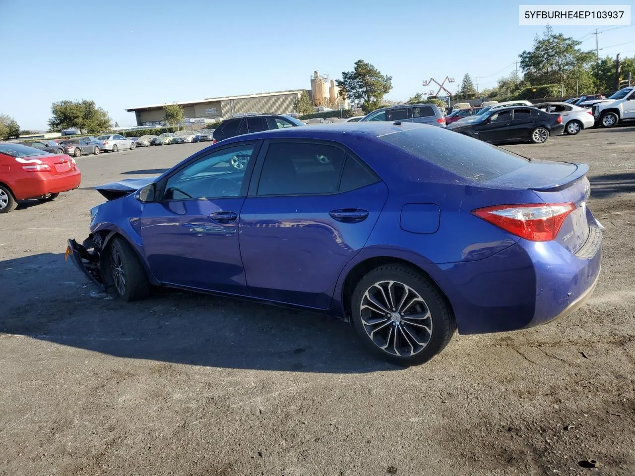 2014 Toyota Corolla L VIN: 5YFBURHE4EP103937 Lot: 73025754