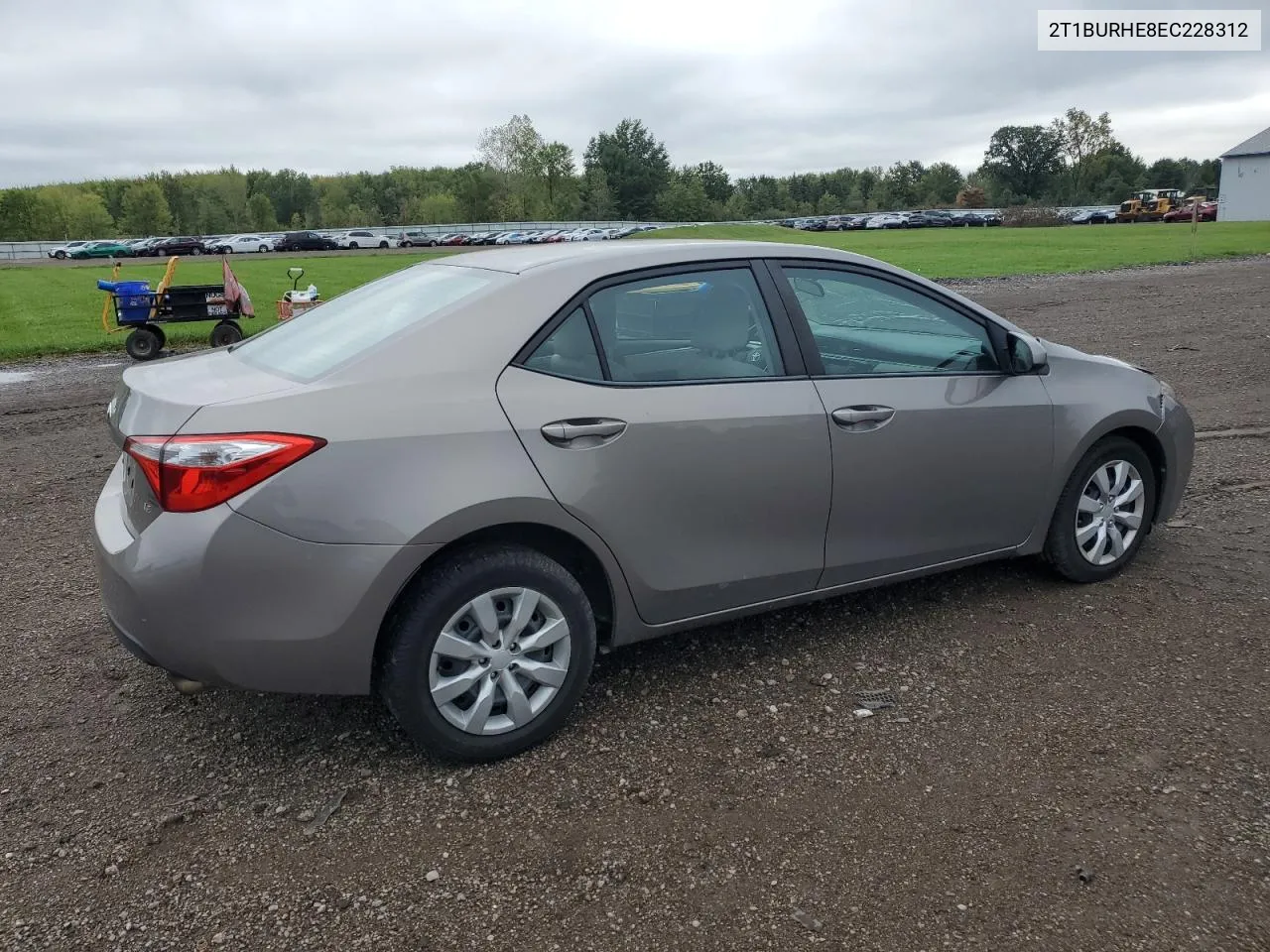 2014 Toyota Corolla L VIN: 2T1BURHE8EC228312 Lot: 73044584