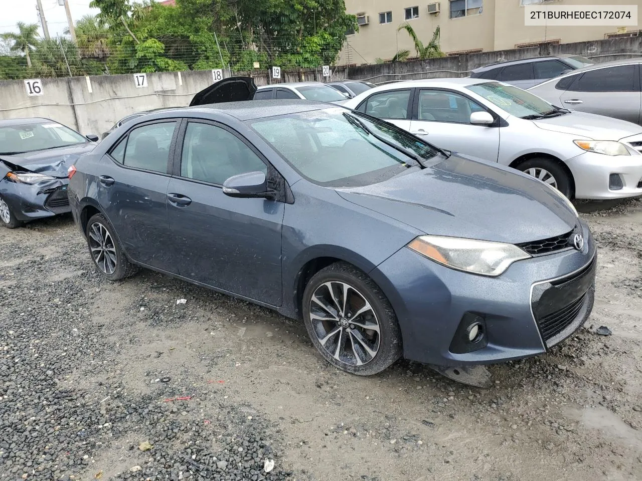 2014 Toyota Corolla L VIN: 2T1BURHE0EC172074 Lot: 73047444