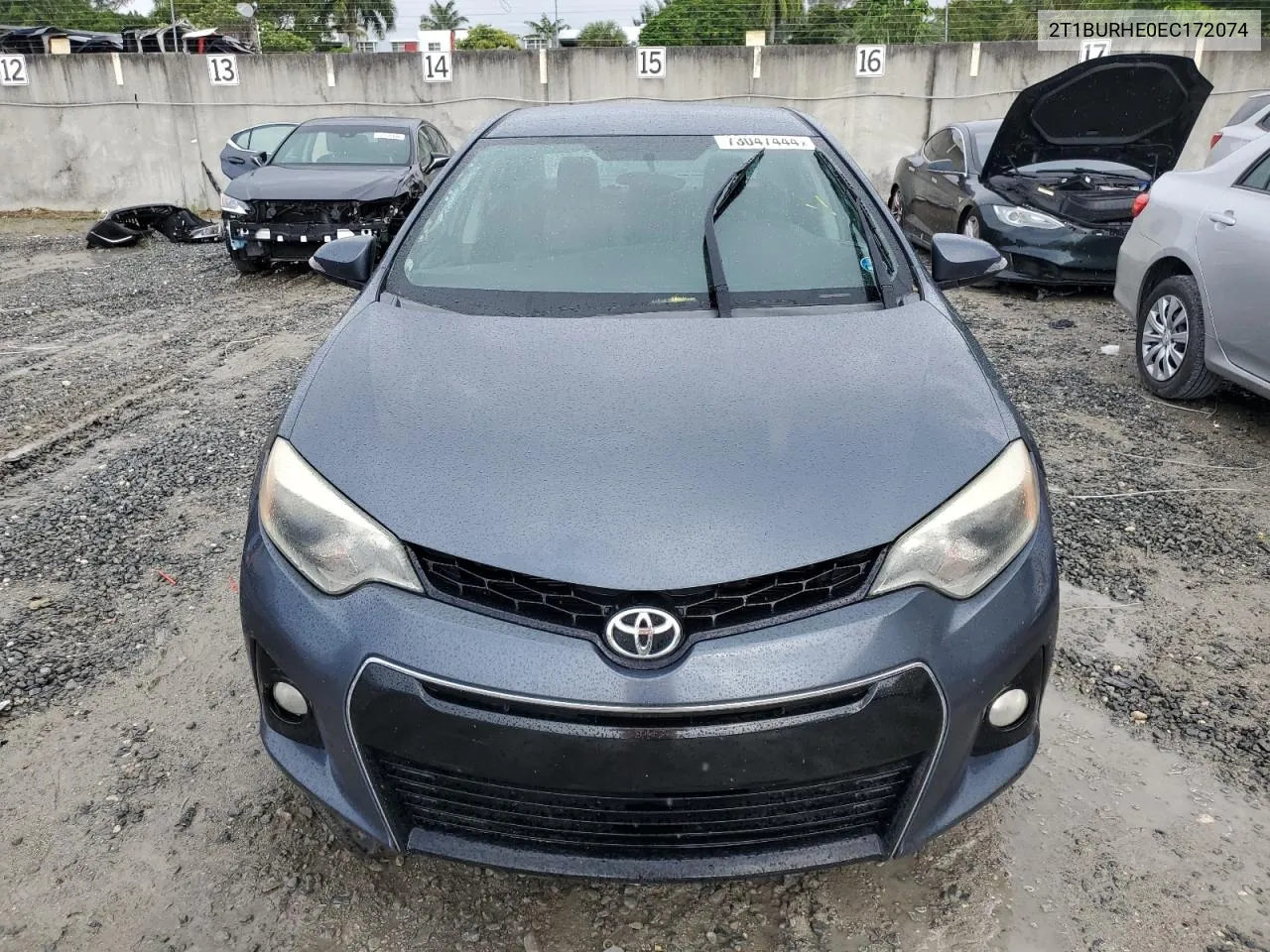 2T1BURHE0EC172074 2014 Toyota Corolla L