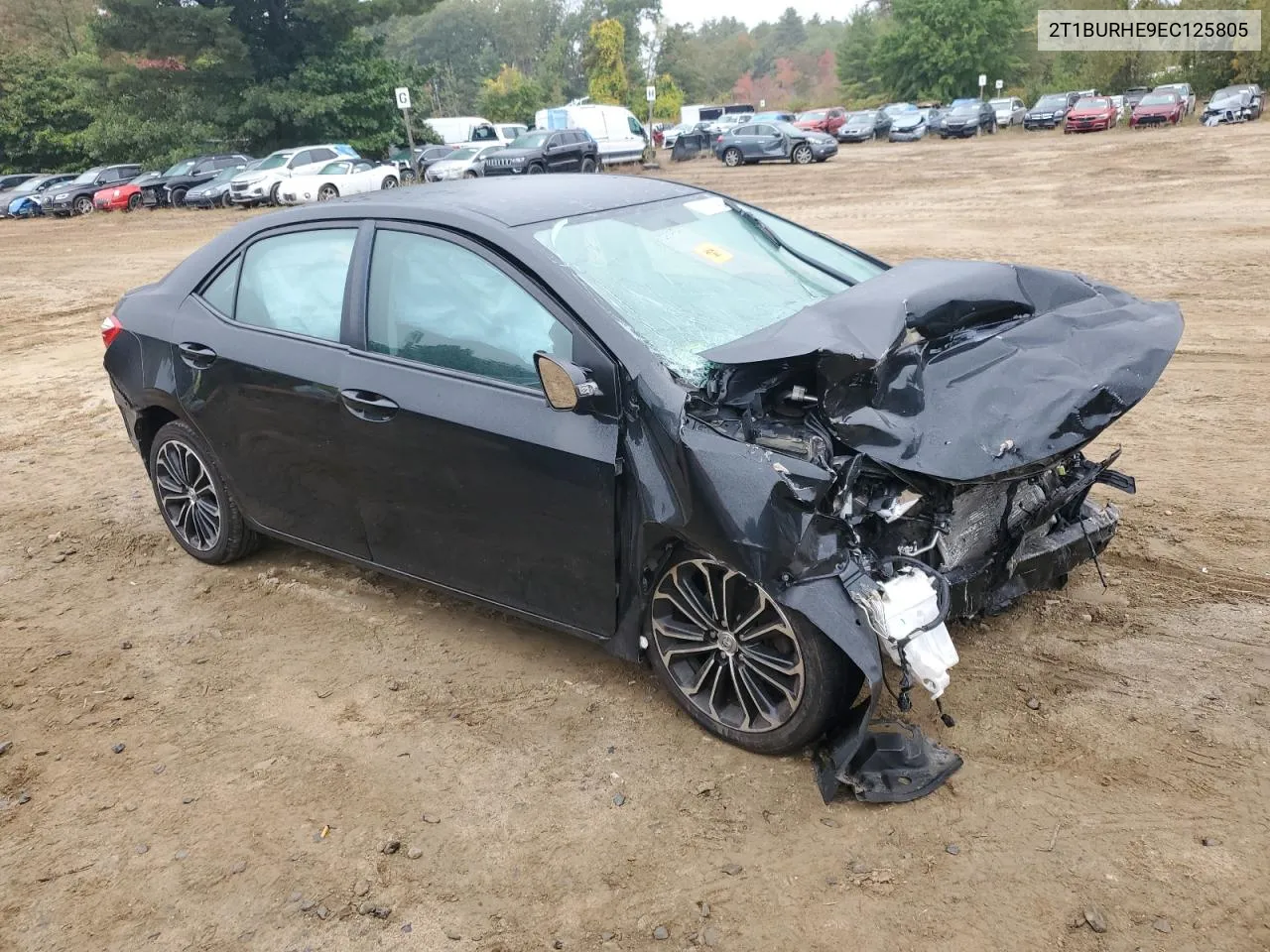 2014 Toyota Corolla L VIN: 2T1BURHE9EC125805 Lot: 73104634