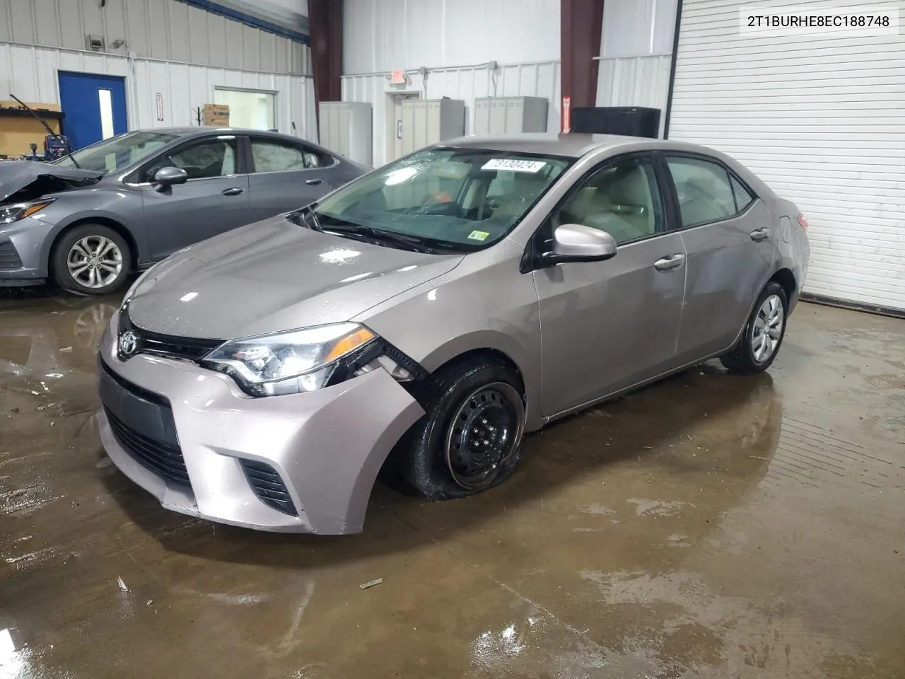 2014 Toyota Corolla L VIN: 2T1BURHE8EC188748 Lot: 73130424