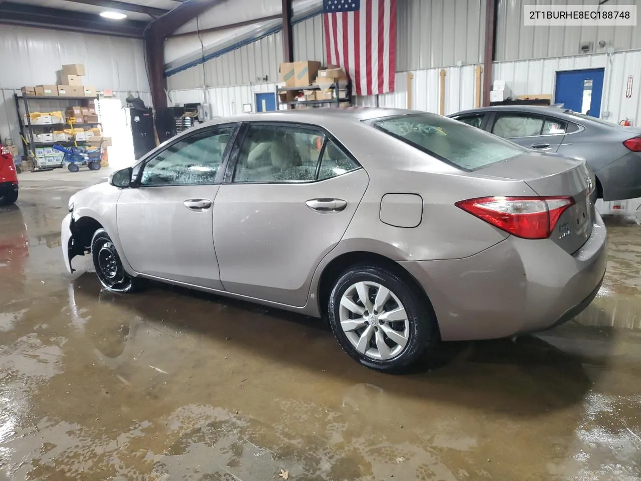 2014 Toyota Corolla L VIN: 2T1BURHE8EC188748 Lot: 73130424