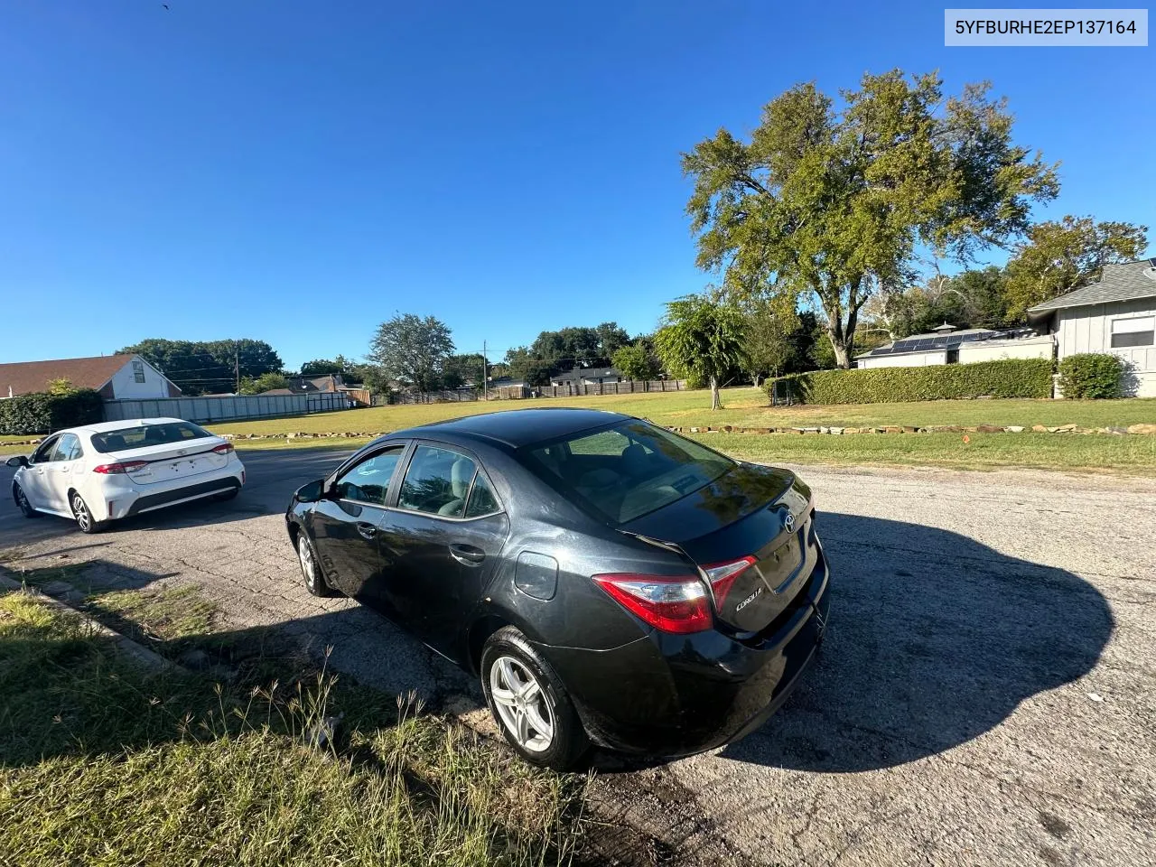 2014 Toyota Corolla L VIN: 5YFBURHE2EP137164 Lot: 73439034