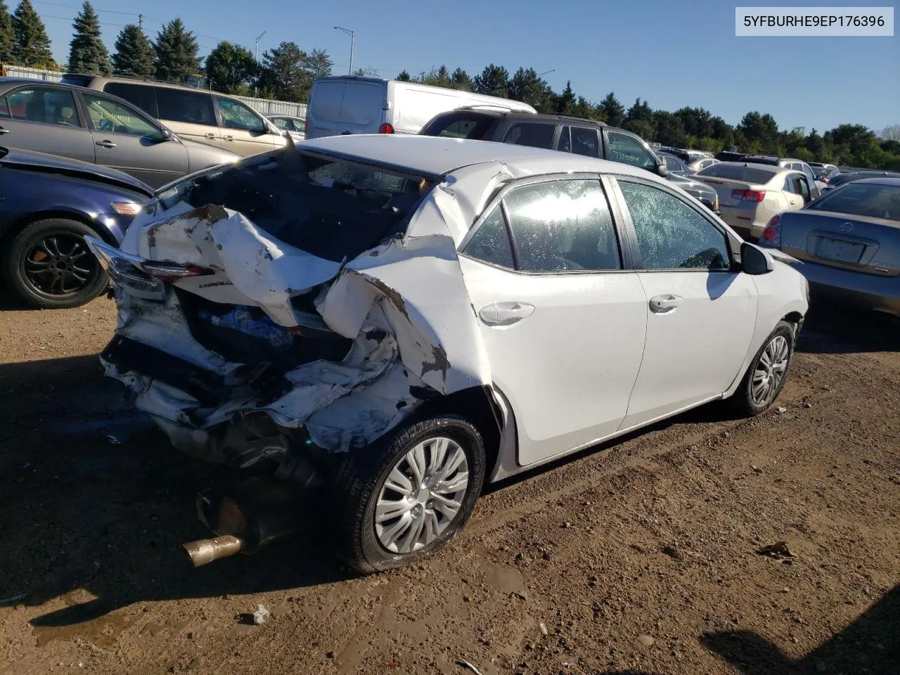 2014 Toyota Corolla L VIN: 5YFBURHE9EP176396 Lot: 73556214