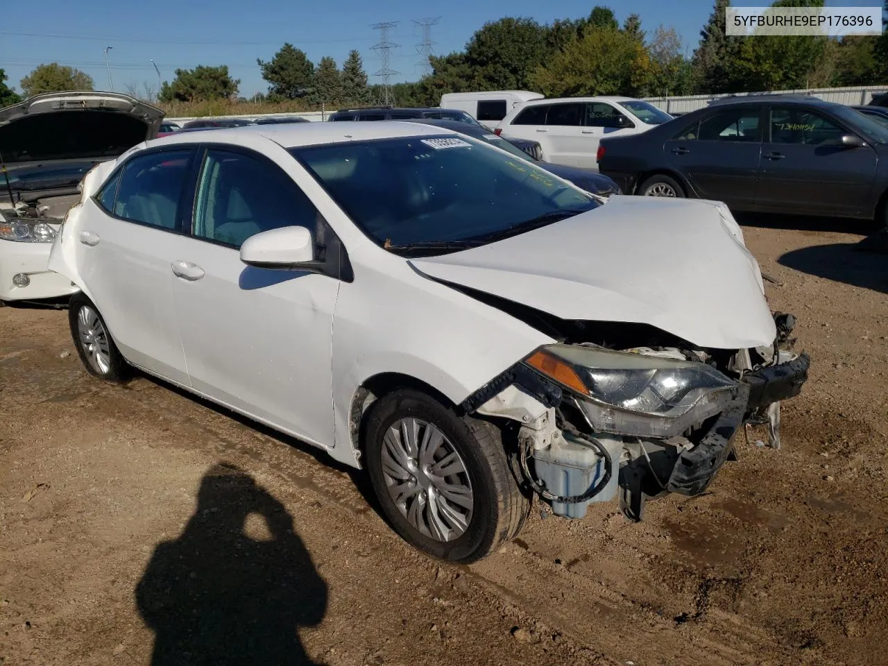 2014 Toyota Corolla L VIN: 5YFBURHE9EP176396 Lot: 73556214