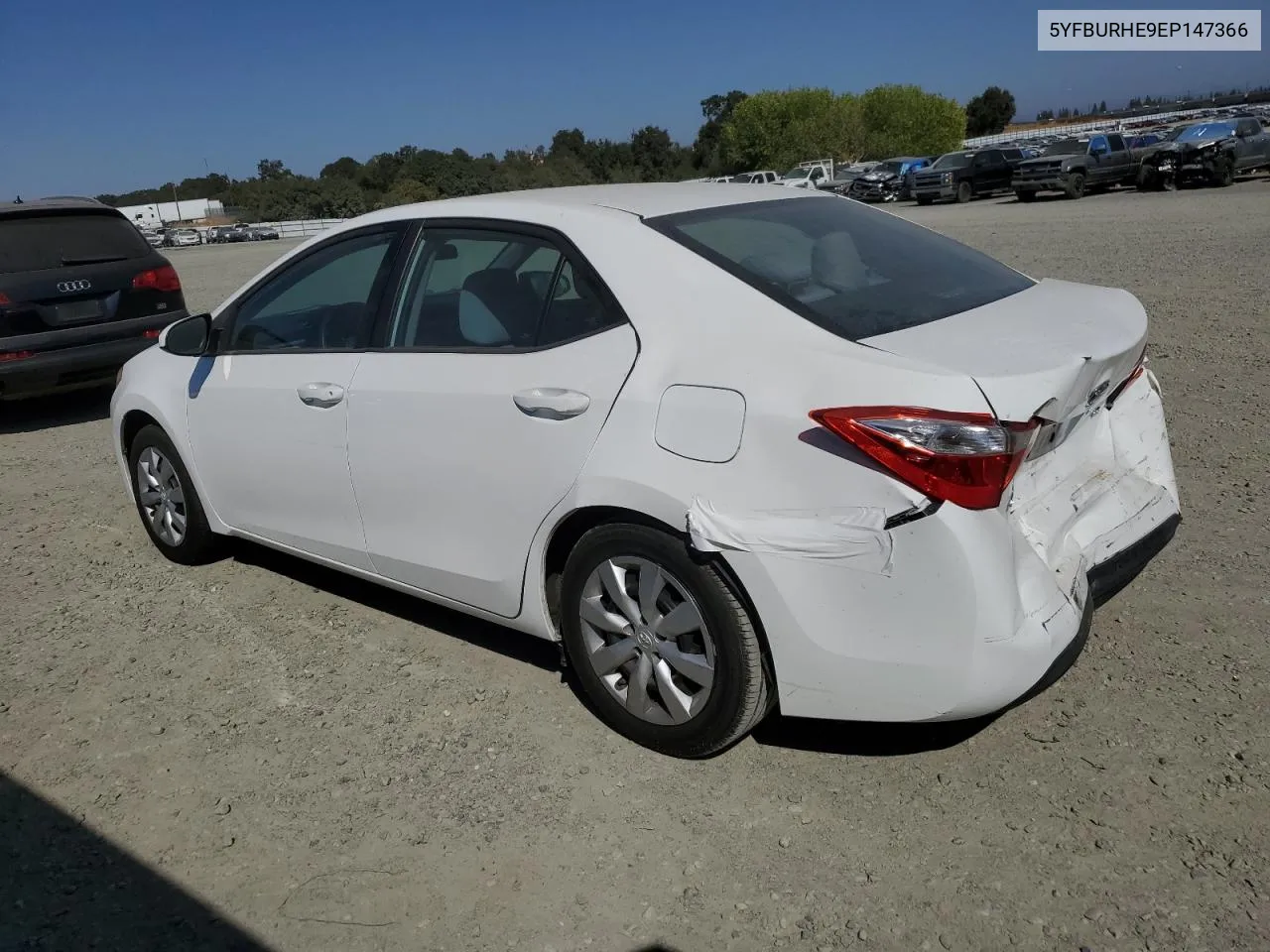 2014 Toyota Corolla L VIN: 5YFBURHE9EP147366 Lot: 73728354