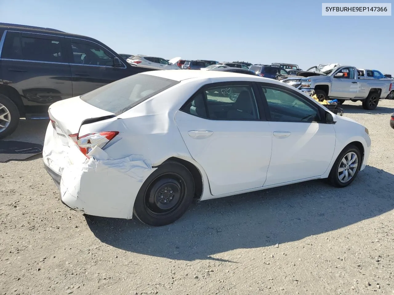 2014 Toyota Corolla L VIN: 5YFBURHE9EP147366 Lot: 73728354