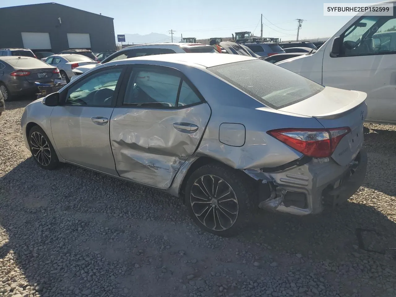 2014 Toyota Corolla L VIN: 5YFBURHE2EP152599 Lot: 73762264