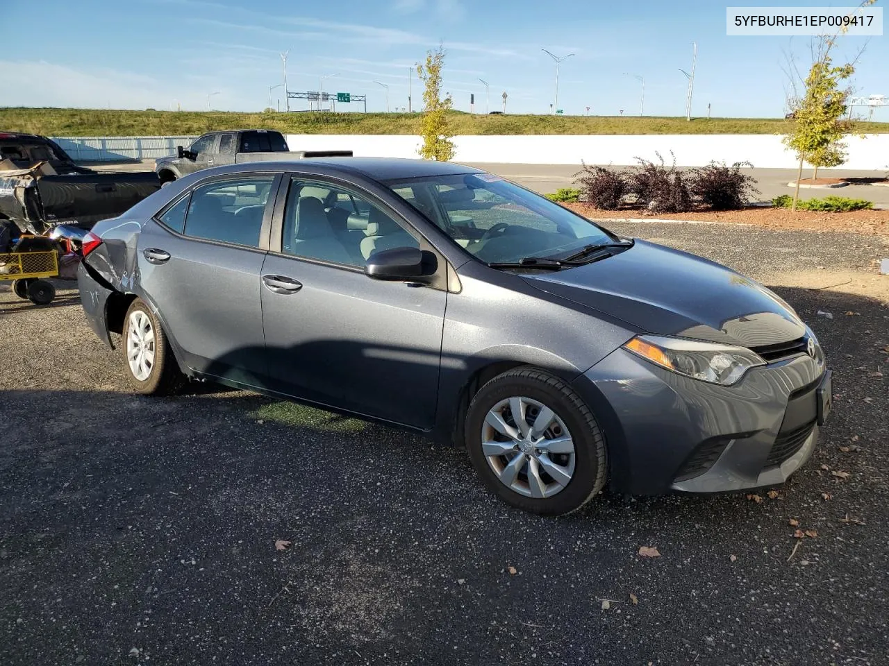 2014 Toyota Corolla L VIN: 5YFBURHE1EP009417 Lot: 73800144