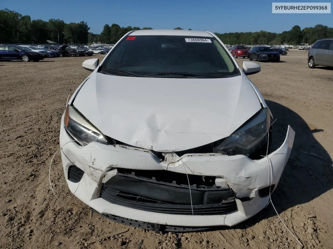 2014 Toyota Corolla L VIN: 5YFBURHE2EP099368 Lot: 73808904