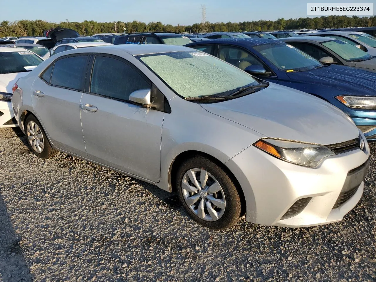 2014 Toyota Corolla L VIN: 2T1BURHE5EC223374 Lot: 73886174