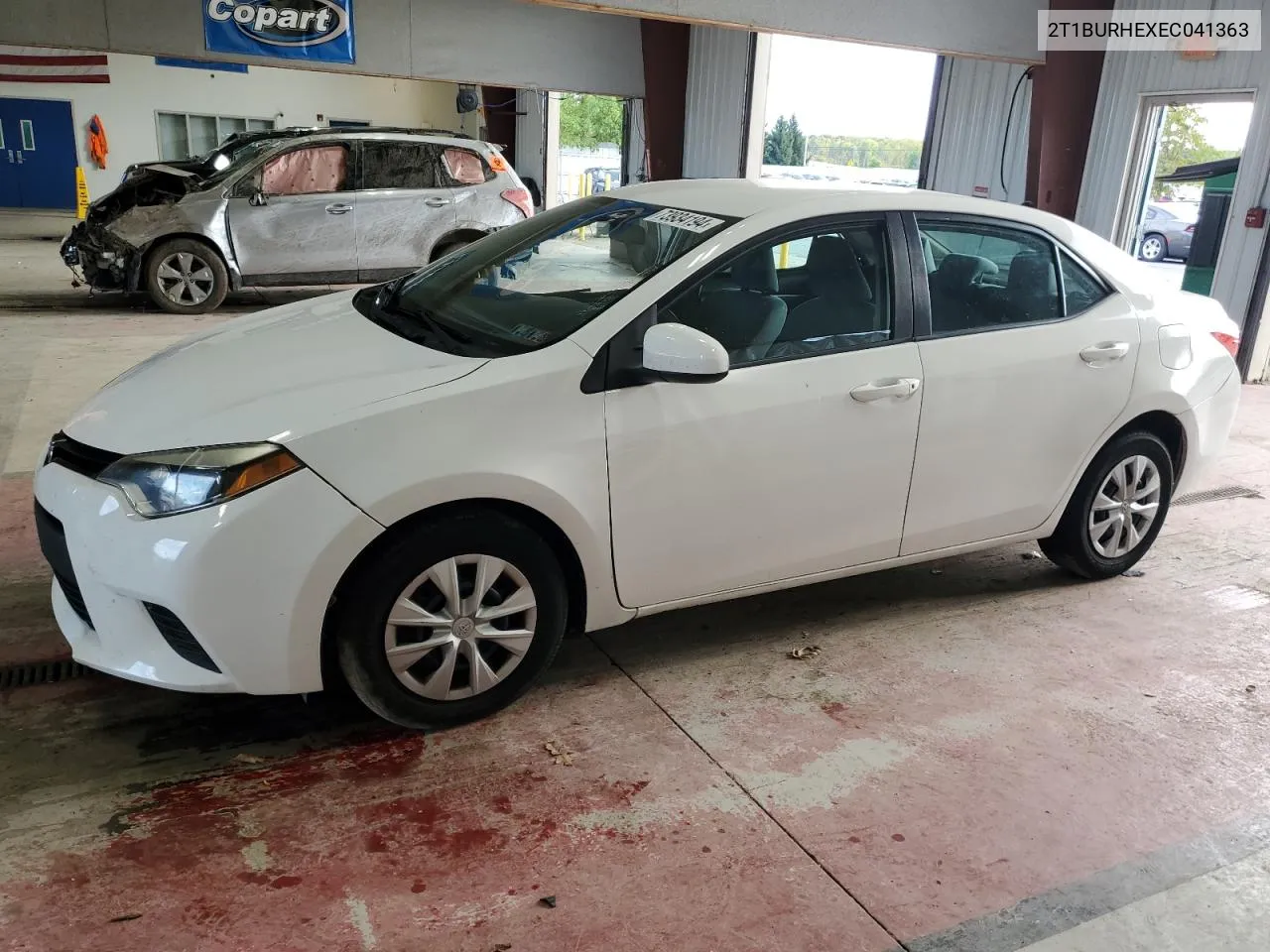 2014 Toyota Corolla L VIN: 2T1BURHEXEC041363 Lot: 73934194