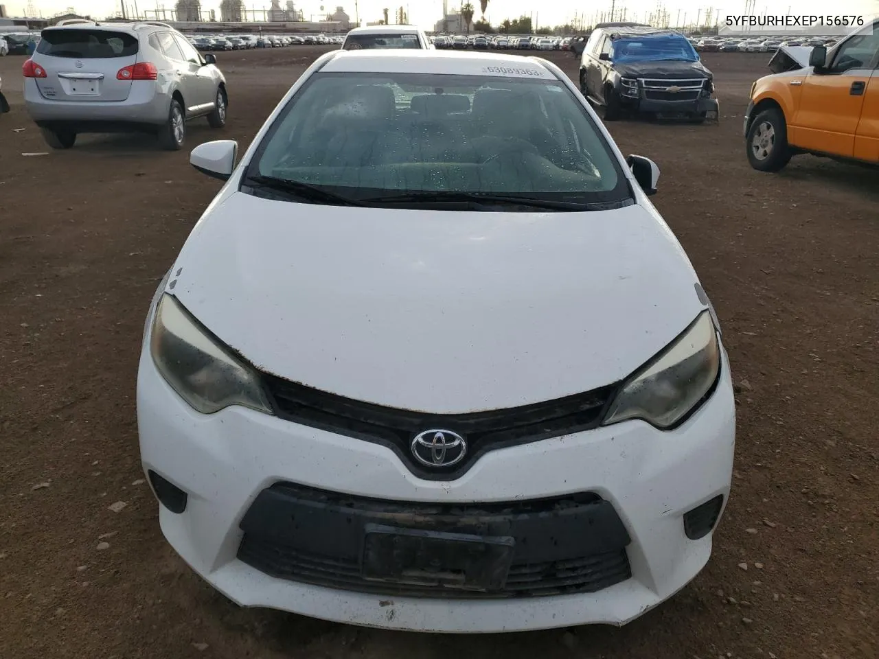 2014 Toyota Corolla L VIN: 5YFBURHEXEP156576 Lot: 74200884