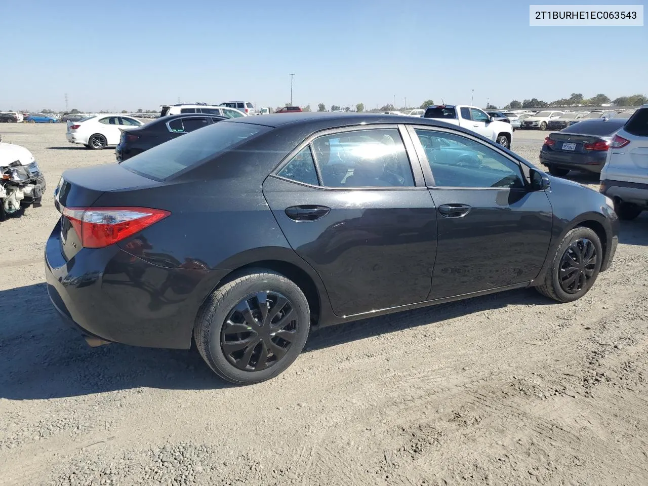 2014 Toyota Corolla L VIN: 2T1BURHE1EC063543 Lot: 74269964