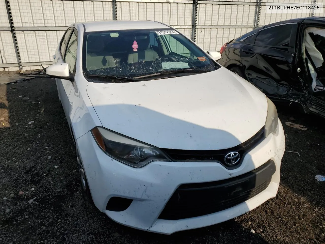 2014 Toyota Corolla L VIN: 2T1BURHE7EC113426 Lot: 74312914